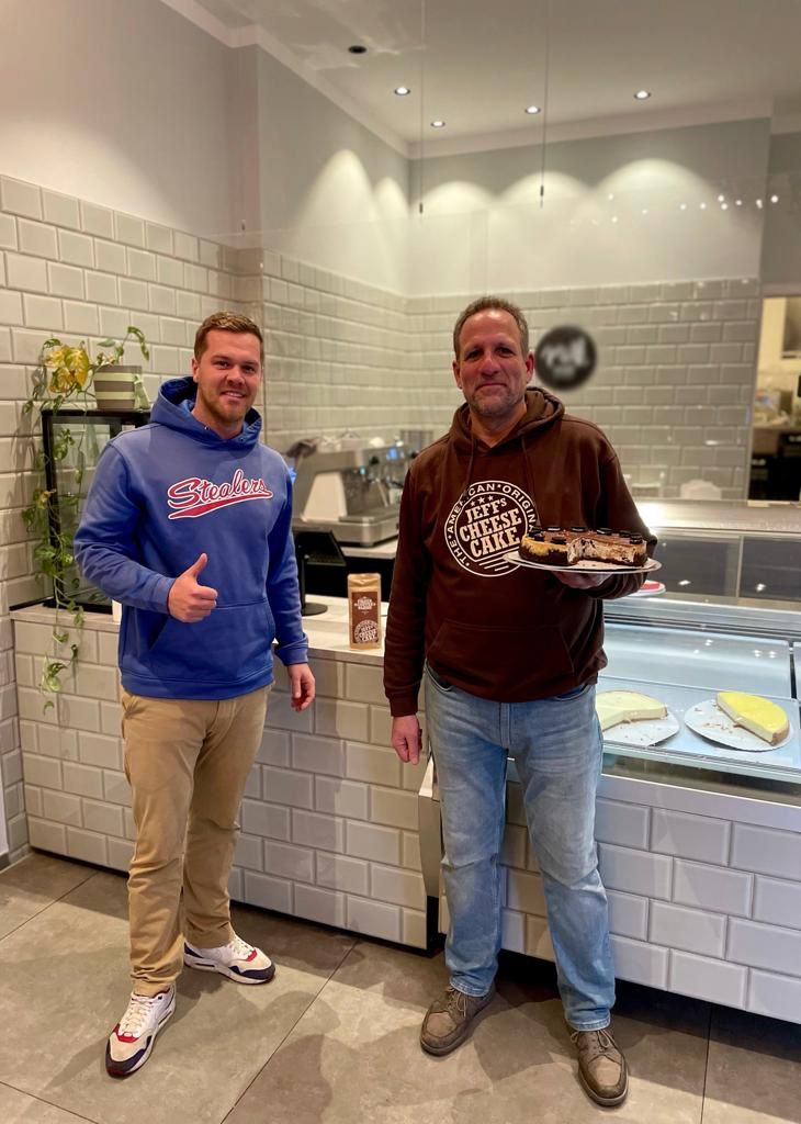 David Wohlgemuth und Jeff Alpert Cheesecake