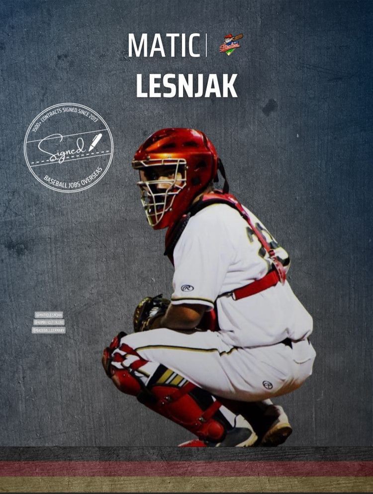 Matic Lesnjak, Catcher Hamburg Stealers (2)